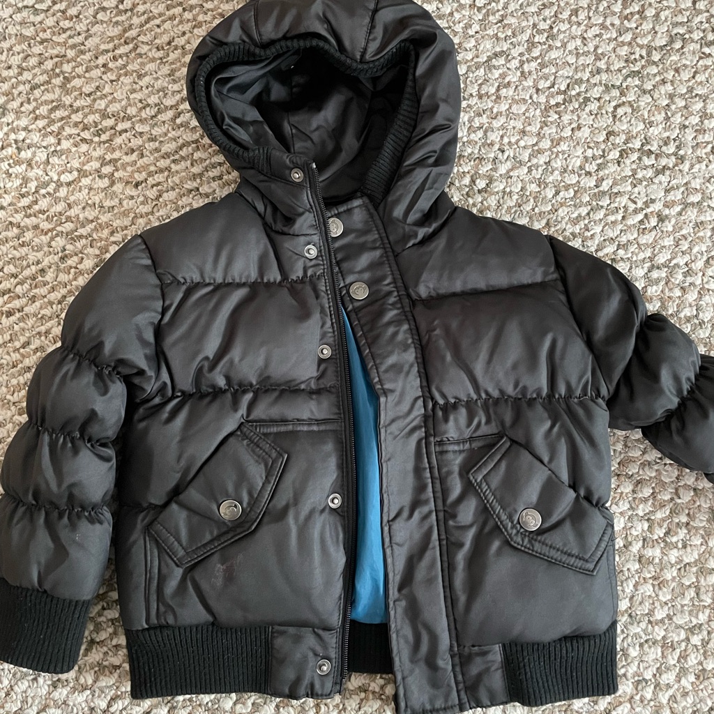 Appaman Size 2t Boys Puffer Jacket In Black